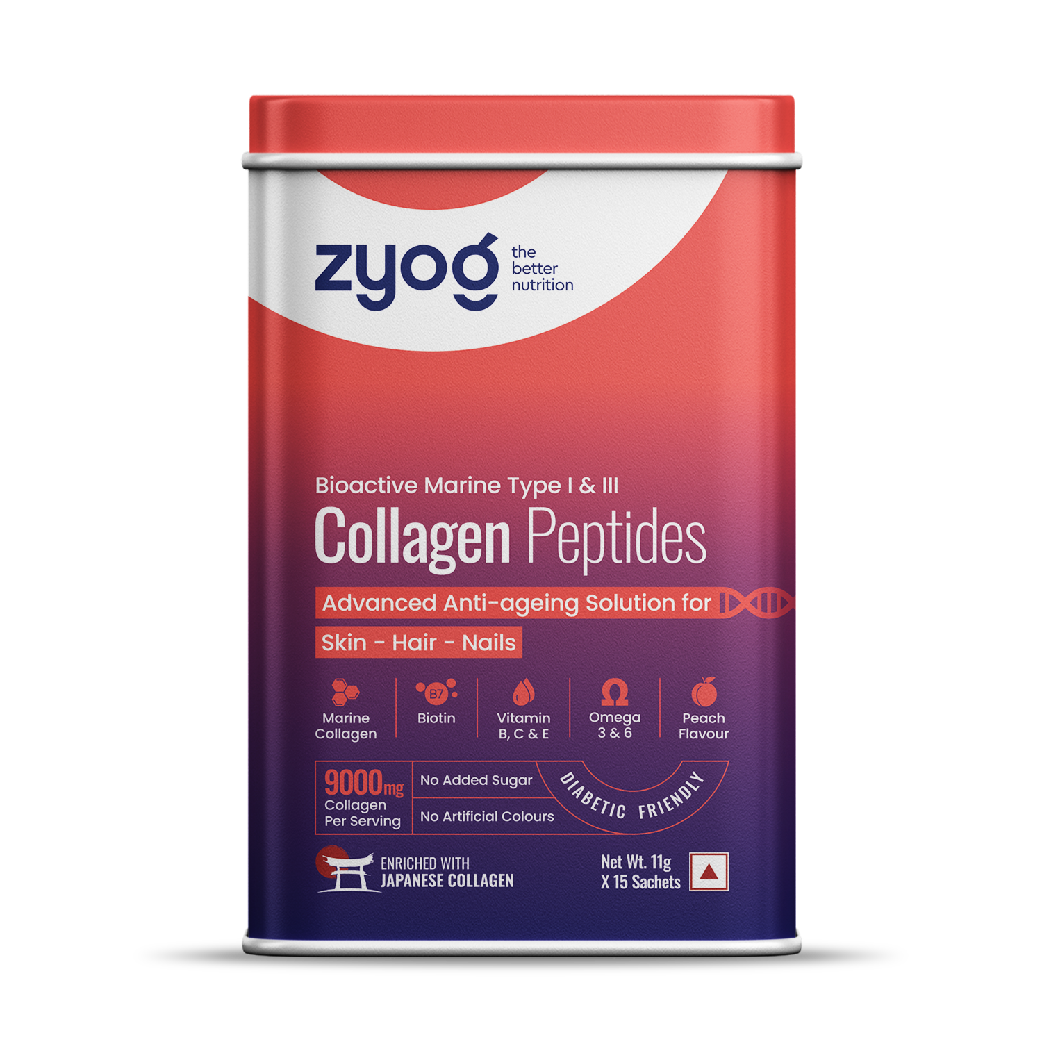 Collagen Peptides Powder For Skin, Hair & Nails